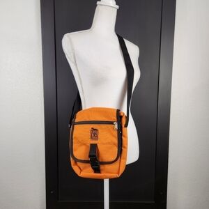 DESERT & Delta Safaris Lodges Burnt Orange Crossbody Bag NWOT